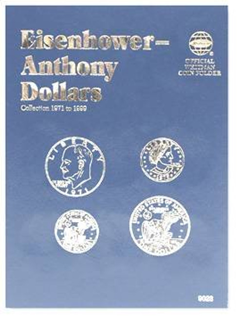 Rare Coins Eisenhower and Susan B Anthony Dollars 9023 Whitman New Folder Rare Coins Eisenhower and Susan B Anthony Dollars 9023 Whitman New Folder