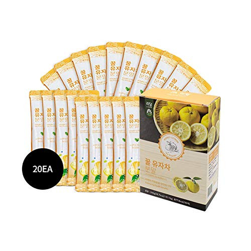 LIDAM Honey Citron Tea Powder _ Korean Healthy Tea 10g x 20ea