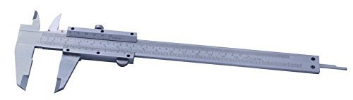 HHIP 4100-0002 6" Locking Screw Vernier Caliper, Inch/Metric, 0-6" Range, 0.001"/0.02mm Graduation