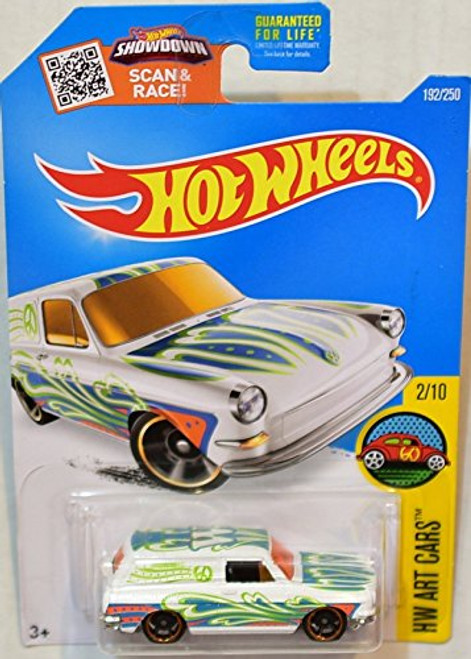 Hot Wheels 2016 H.W. Art Cars Custom 69 Volkswagen Squareback Kmart Exclusive Recolor White 192 250 Hot Wheels 2016 H.W. Art Cars Custom 69 Volkswagen Squareback Kmart Exclusive Recolor White 192 250