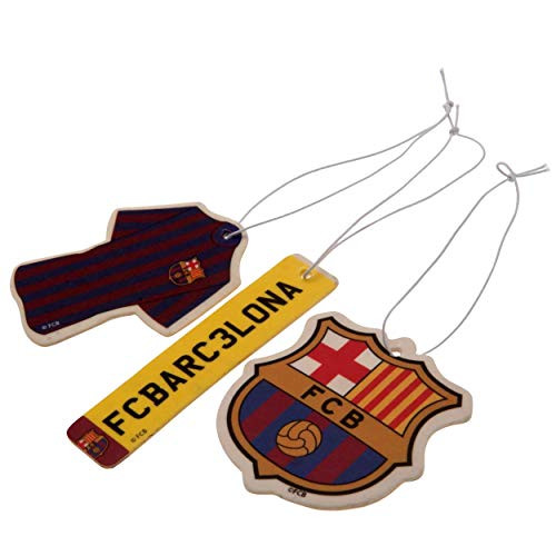 FC Barcelona Air Fresheners _Pack Of 3_ _One Size_ _Multicolored_ FC Barcelona Air Fresheners _Pack Of 3_ _One Size_ _Multicolored_