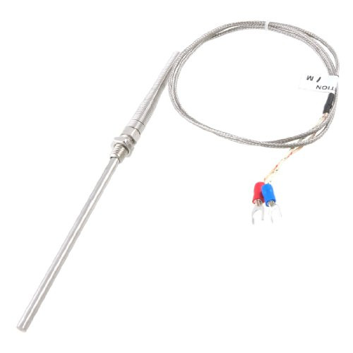 uxcell K Type 10cm Long Probe Thermocouple Temperature Sensor 0_400 Celsius