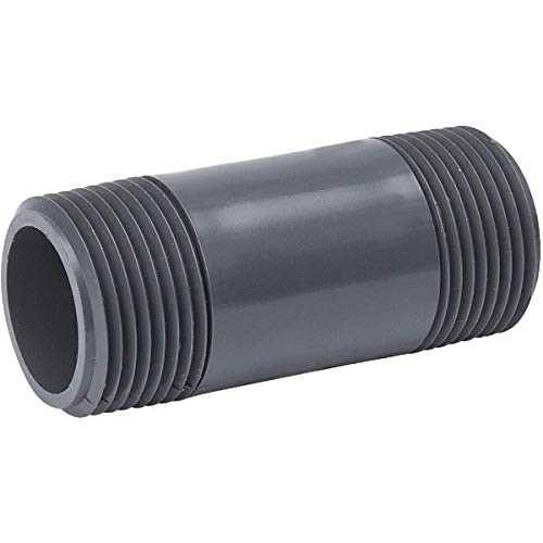 B  and  K Pvc Nipple 1_1 4  inch  X 3  inch  Gray Schedule 80