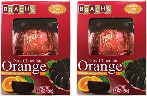 Brach's Candy Premium Dark Chocolate Orange Ball_ 5.5 Ounces _Pack of 2_ Brach's Candy Premium Dark Chocolate Orange Ball_ 5.5 Ounces _Pack of 2_