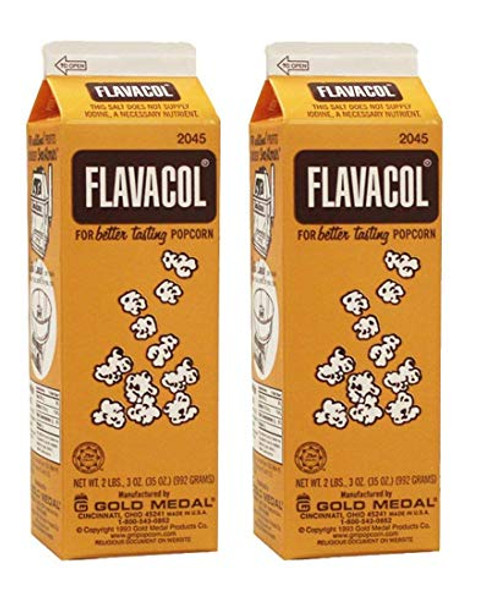 Perfectware Flavacol Popcorn Season Salt _ 35oz _ Pack of 2 Cartons Perfectware Flavacol Popcorn Season Salt _ 35oz _ Pack of 2 Cartons