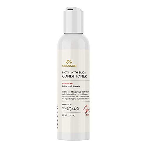 Swanson Biotin Conditioner with Silica 8 fl Ounce _237 ml_ Liquid