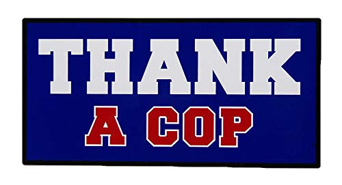 K's Novelties Thank A Cop Blue Decal Bumper Sticker