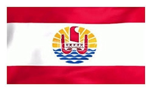 Tahiti 3x5 Ft Poly Flag with Brass Grommets by RFCO
