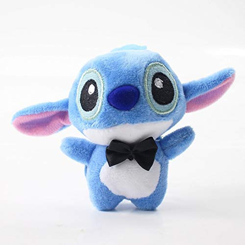 F and J Lilo  and  Stitch Soft Stuffed Toy _8 cm_ Blue_
