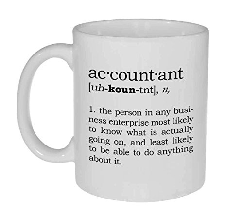 Accountant Definition Funny Coffee or Tea Mug