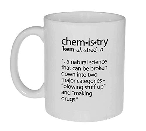 Chemistry Definition Funny Coffee or Tea Mug