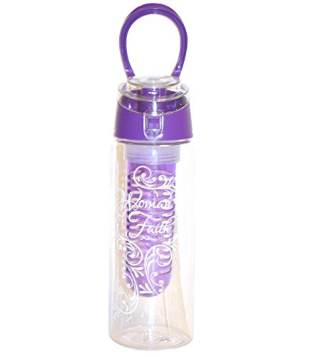 Divinity Boutique 24166 Infused Water Bottle Woman Of Faith Multicolor