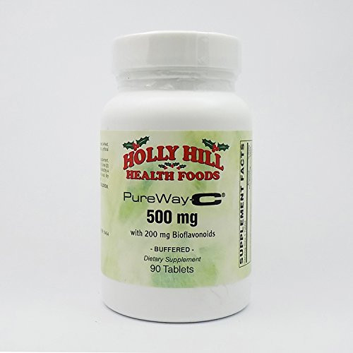 Holly Hill Health Foods_ PureWay_C 500 MG with 200 MG Bioflavonoids_ Buffered_ 90 Tablets