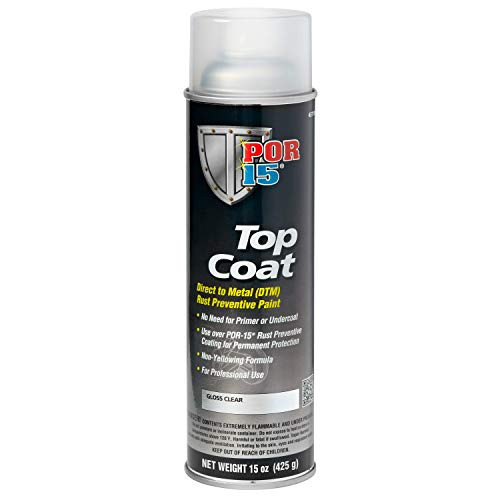 POR-15 45718 Top Coat Gloss Clear Spray Paint 14. Fluid_Ounces