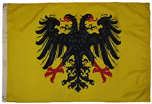 K's Novelties 2x3 Ft Holy Roman Empire 2'x3' Rough Tex 100D Premium Poly Flag Grommets _RUF_