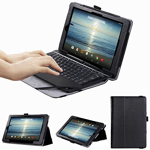 for RCA 10 Viking Pro Viking II Cambio W101 V2 Case Cover for RCA Cambio W1013 DK   W101V2 B 10.1 inch  2_in_1 Tablet Case _Black_