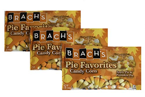 Brach's Autumn Candy Corn Pie Fall Favorites _ Apple  and  Pumpkin Pie Variety Pack _Pack of 3_ Brach's Autumn Candy Corn Pie Fall Favorites _ Apple  and  Pumpkin Pie Variety Pack _Pack of 3_