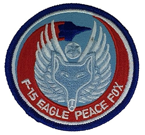 F_15 EAGLE PEACE FOX JOINT US ISRAEL PATCH _ Color _ Veteran Owned Business