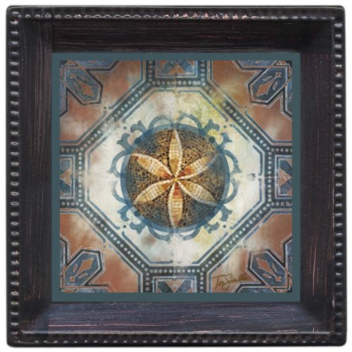 Thirstystone Ambiance Coaster Set, Moroccan Medallion, Multicolored
