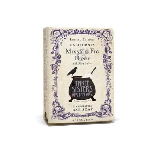 Three Sisters Apothecary California Mission Fig  and  Honey Bar Soap