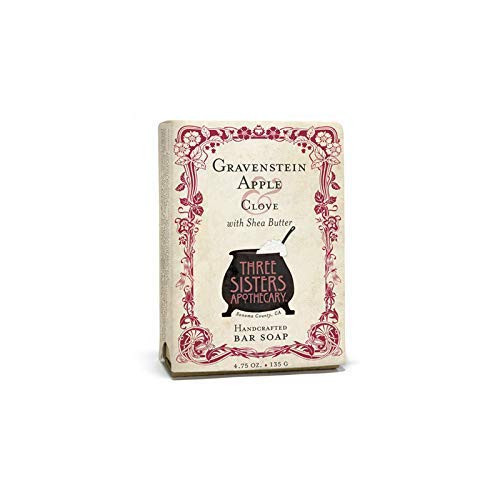 Three Sisters Apothecary Gravenstein Apple  and  Clove Bar Soap