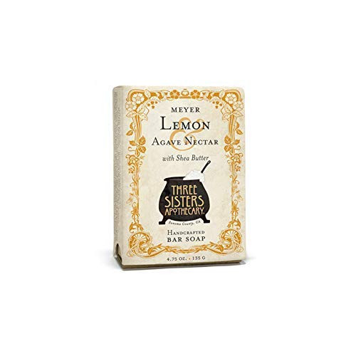 Three Sisters Apothecary Meyer Lemon  and  Agave Bar Soap