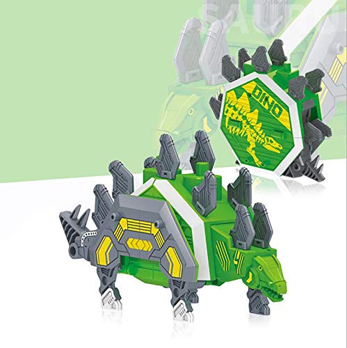 OLOPE Children's Hobby Dinosaur Deformation Robot_ Transforming Dinosaur Toys_ Dinosaur Transform Car Toy Automatic Dinosaur Dino_Car Model Gift for Kids Aged 3 Plus  _B_