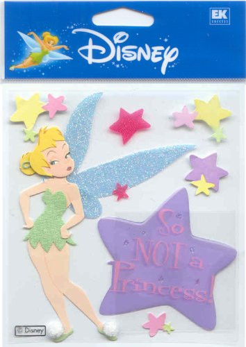 Disney Tinker Bell 3_D Stickers_So Not A Princess