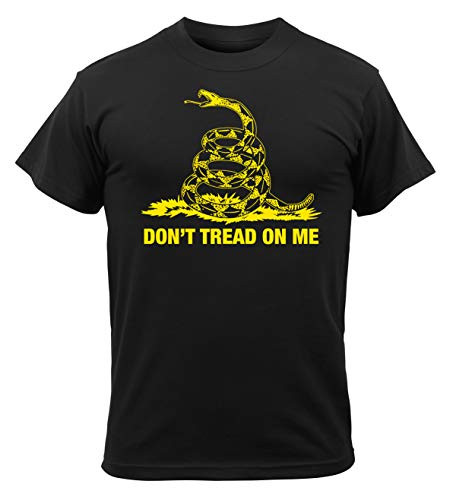 Rothco Don't Tread On Me T_Shirt_ L_ Black