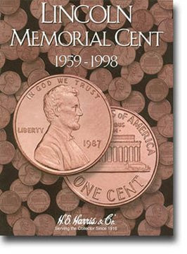 Harris Coin Folder _ Lincoln Memorial Folder 1959_1998 _ 8HRS2675