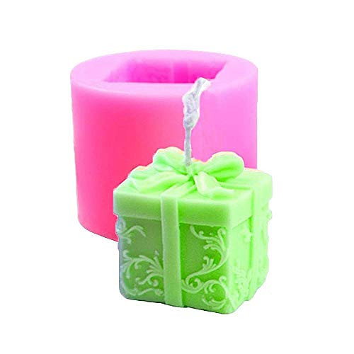 GJF Candle Silicone Mould 3D Homemade Candle Making Mould DIY Stereo Mould Candle Mold 2pcs