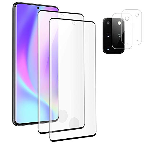 2 Plus 2 Pack Galaxy S20 Plus Screen Protector and Lens Protector_Fingerprint Recognition 3D Touch No Bubbles 9H Hardness Tempered Glass Screen Protector for Samsung Galaxy S20 Plus S20 Plus 5G 6.7 inch 2 Plus 2 Pack Galaxy S20 Plus Screen Protector and Lens Protector_Fingerprint Recognition 3D Touch No Bubbles 9H Hardness Tempered Glass Screen Protector for Samsung Galaxy S20 Plus S20 Plus 5G 6.7 inch