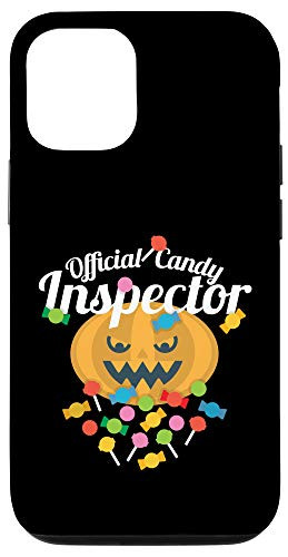 iPhone 12 12 Pro Official Candy Inspector Halloween Pumpkin Jack O Lantern Case