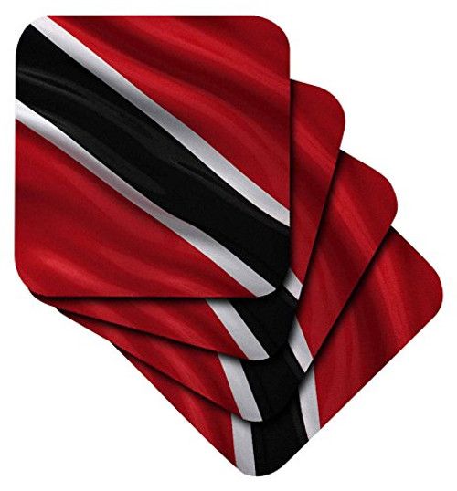 3dRose Flag of Trinidad and Tobago Waving In The Wind - Soft Coasters, Set of 8 (cst_174734_2) 3dRose Flag of Trinidad and Tobago Waving In The Wind - Soft Coasters, Set of 8 (cst_174734_2)