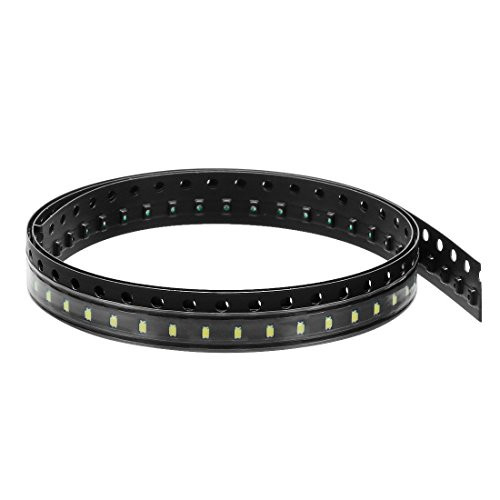 uxcell 100pcs 0603 White SMD LED Diode Lights Super Bright Lighting Bulb Lamps Electronics Components Light Emitting Diodes