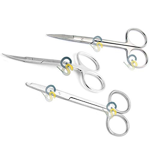 G.S NURSING SPENCER SCISSORS _ LAGRANGE _ IRIS GUM STRAIGHT VETS DERMATOLOGY