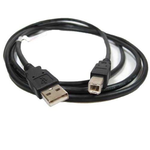 SF Cable_ 0.5ft USB 2.0 A Male to B Male Cable Black Color