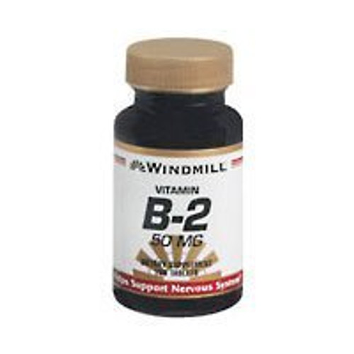 VIT B_2 TABS 50 MG WMILL 100 by Windmill