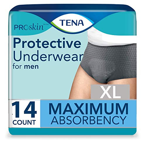 TENA Disposable Underwear Male X_Large_ 73540_ Maximum_ 14 Ct