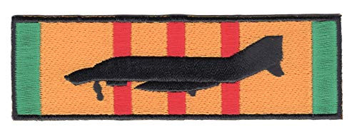 Vietnam Ribbon With F_4 Phantom Patch