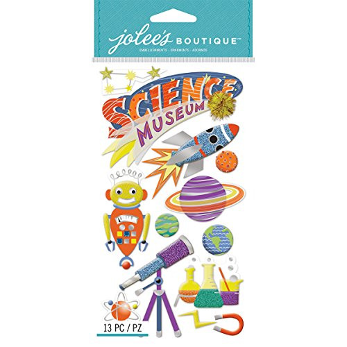 EK Success EK Jolee's Boutique Large Science Museum Jolee'sBoutiqueLgScienceMuseum