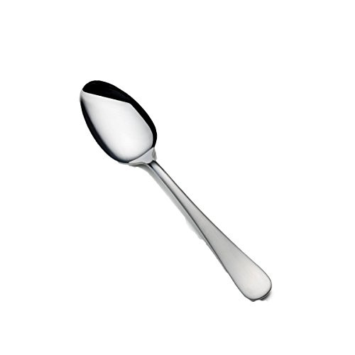 Gourmet Basics by Mikasa 5199212 Satin Symmetry Stainless Steel Teaspoon, Set of 10
