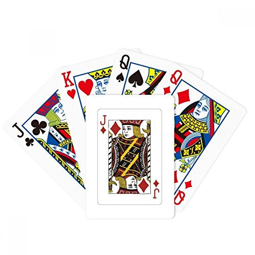 DIYthinker Diamond J Playing Cards Pattern Poker Playing Magic Card Fun Board Game