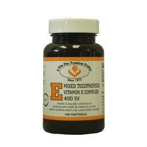 Vita plus Vitamin E Mixed Tocopherols_ 100 SOFTGEL