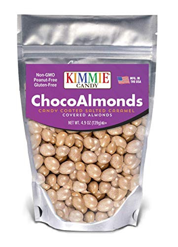 Kimmie Candy ChocoAlmonds Salted Caramel Covered Almonds_ 4.9 Ounce