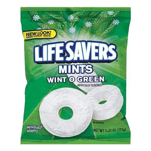 Lifesavers Wint O Green Mints Lifesavers Wint O Green Mints
