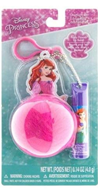 Townley Disney Princess Ariel Lip Balm and Fluffy Keychain Set Townley Disney Princess Ariel Lip Balm and Fluffy Keychain Set