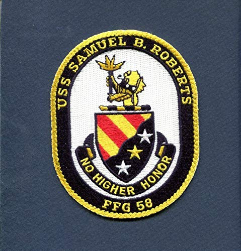 Embroidered Patch_Patches for Women Man_ FFG 58 USS Samuel B Roberts US Navy Frigate