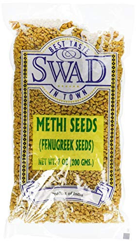 Swad Fenugreek _Methi_ Seeds 7oz_ Indian Grocery_spice _ PACK OF 2