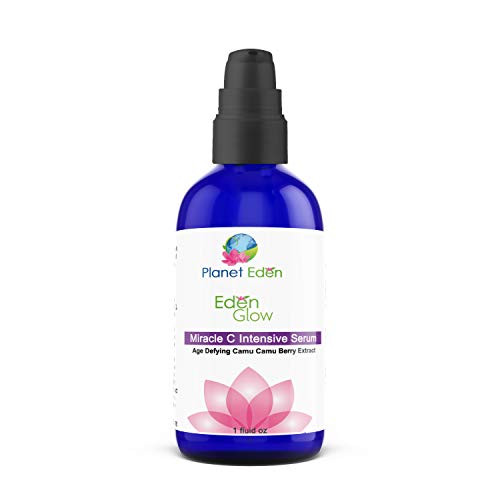 Planet Eden Natural Miracle Vitamin C Serum with Camu Camu Berry Extract _ 30x More Potent Vitamin C
